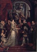 Peter Paul Rubens The Wedding by Proxy of Marie de'Medici to King Henry IV (MK01) Spain oil painting artist